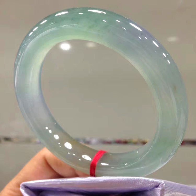 Women's Fashion Permeable Round Bar Jade Bracelets - Jointcorp