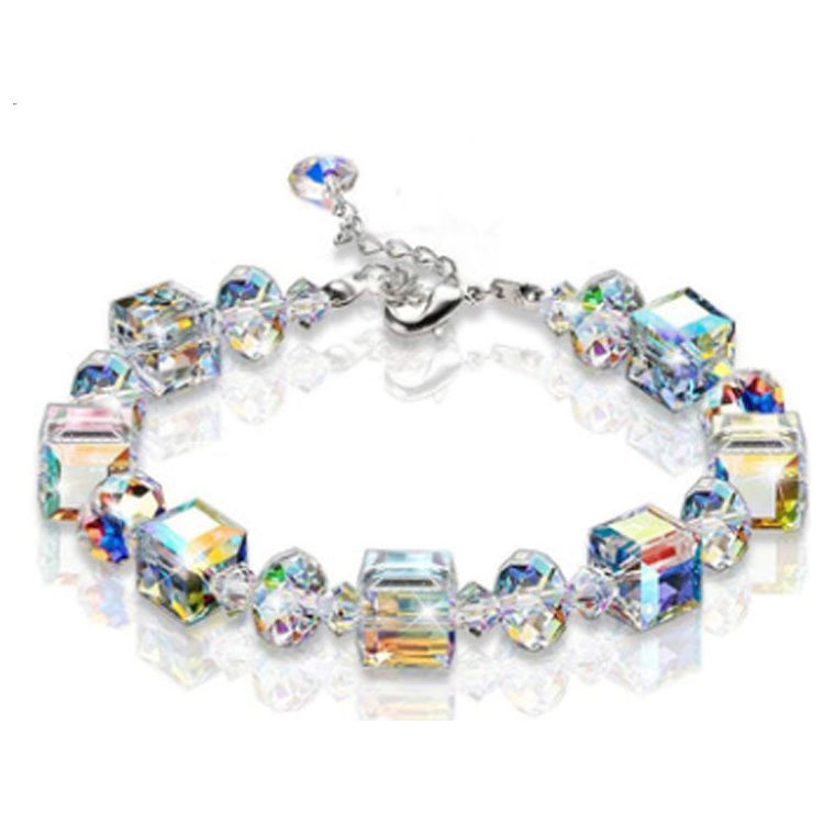 European And American Square Crystal Bracelet - Jointcorp