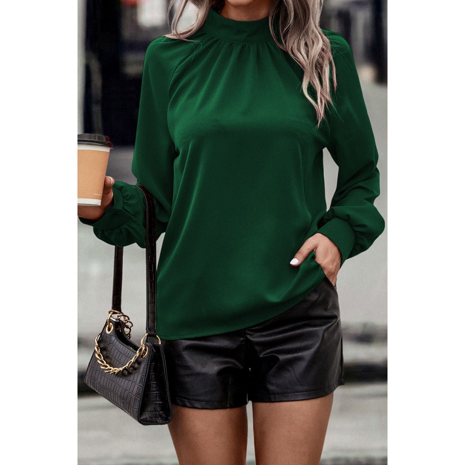 Women's Fashion Backless Casual Shirt