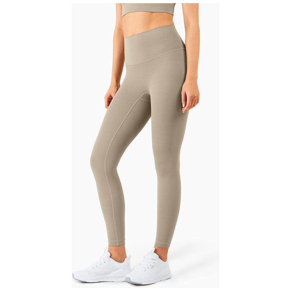 Gym Leggings Large Pocket Fitness Yoga Pants One Piece Peach Hip Running Clothing - Jointcorp