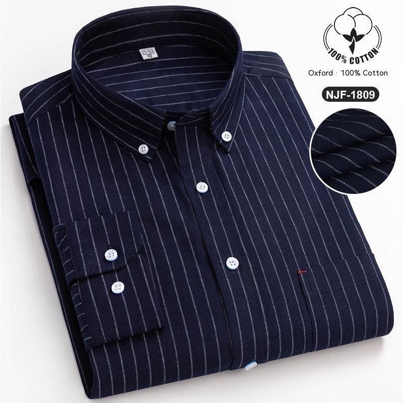 Casual Oxford Men's Full Cotton Shirt - Jointcorp