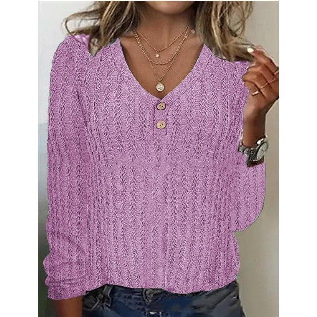 Stitching Printing Multi-color Women's T-shirt