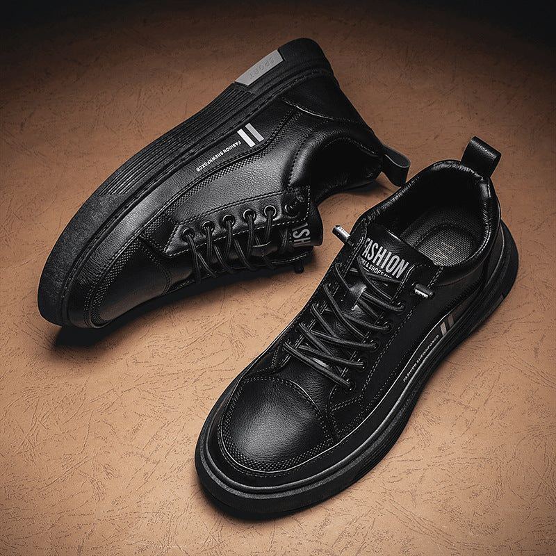 Men's Fashion Casual Microfiber Soft Bottom Skateboard Shoes - Jointcorp