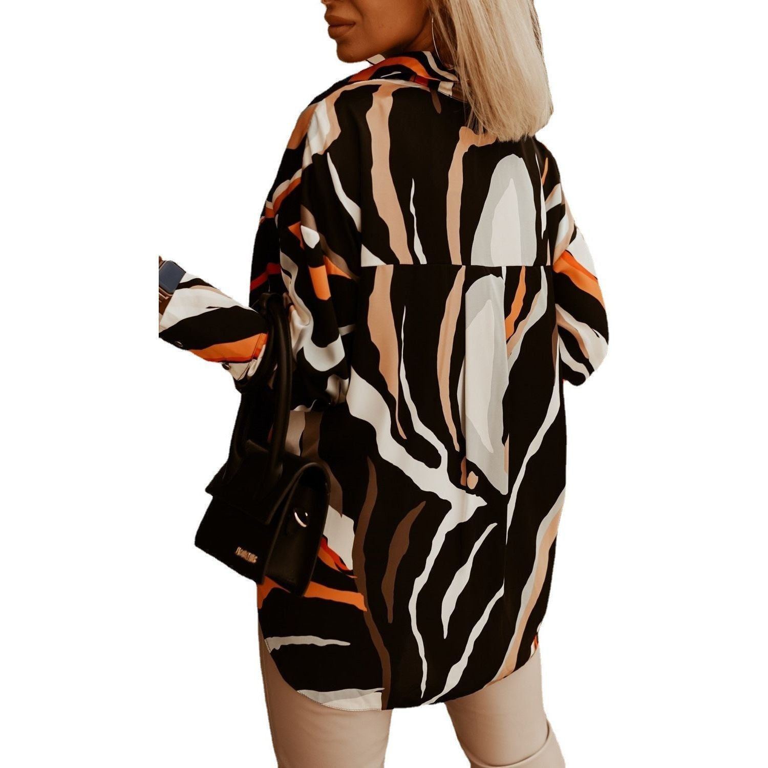 Loose Large Women's Long-sleeved Top