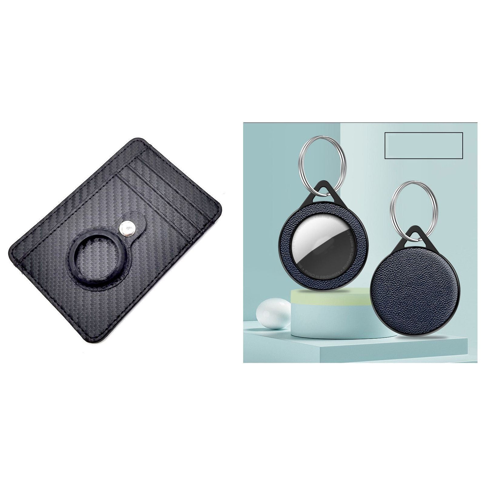 Rfid Card Holder Men Wallets Money Bag Male Black Short Purse Small Leather Slim Wallets Mini Wallets For Airtag Air Tag