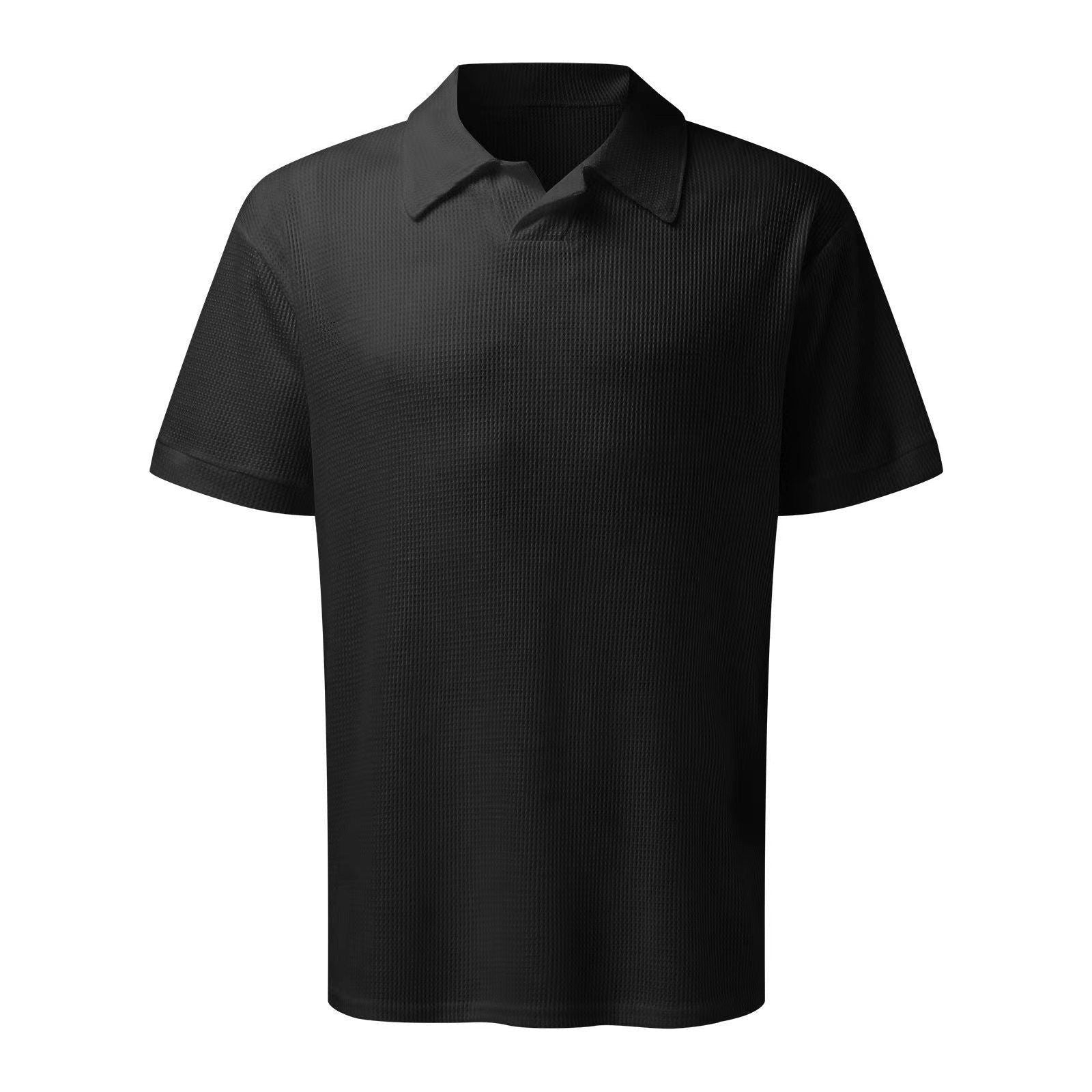 Men's Stylish Waffle Cool Set Two-Piece Suit - Jointcorp
