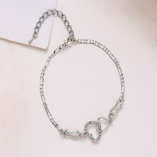 Fashion Double Heart Bracelet Women's Jewelry - Jointcorp