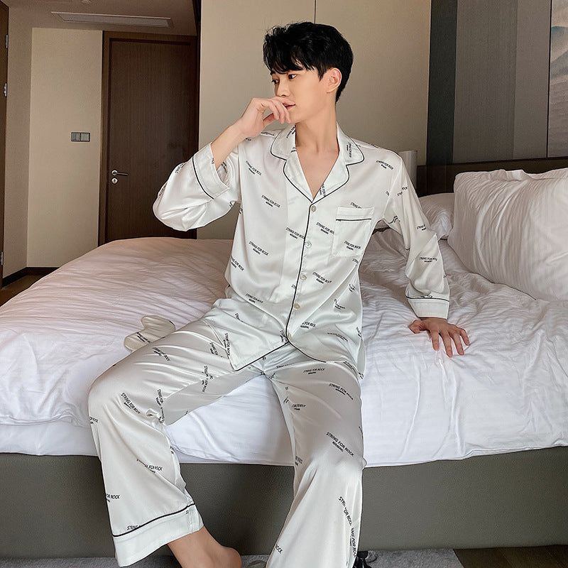 Silk pajamas women snow silk satin loose - Jointcorp