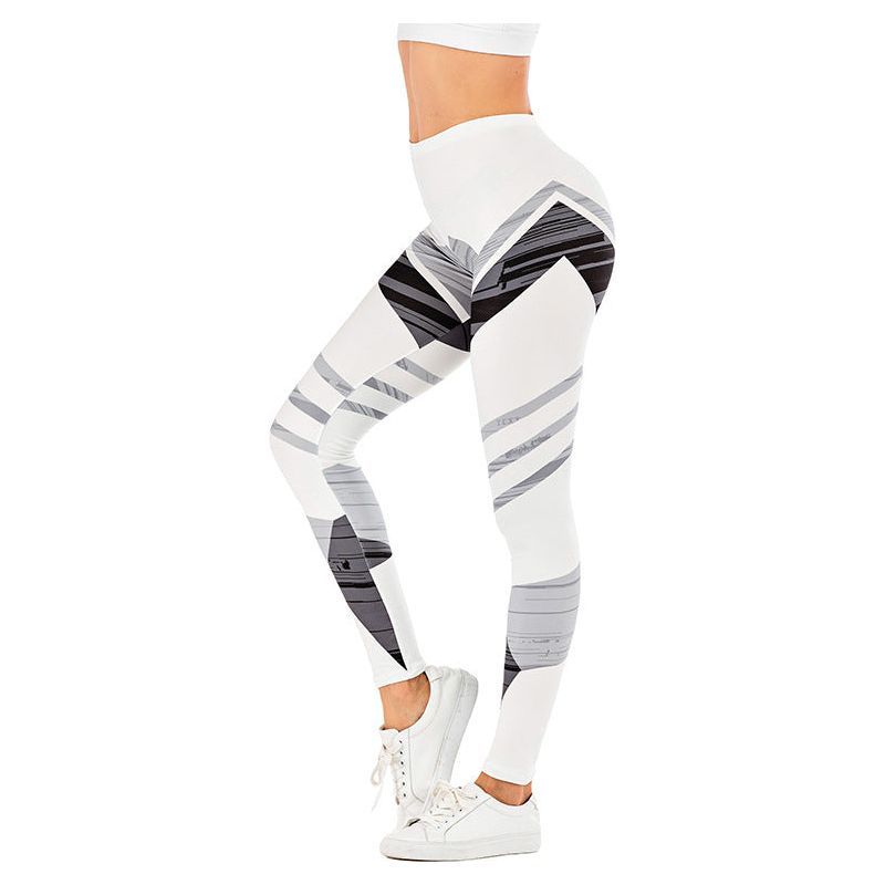 Printed yoga pants outdoor sports leggings - Jointcorp