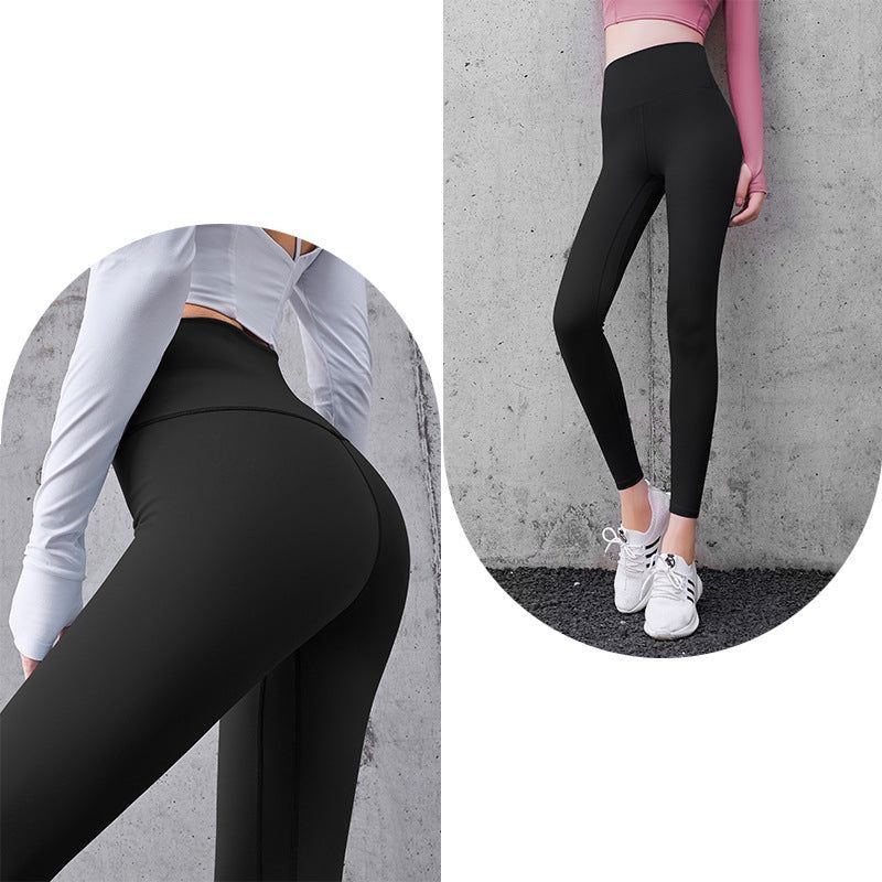 Fitness Yoga Pants High Waist Leggings Running Sports - Jointcorp