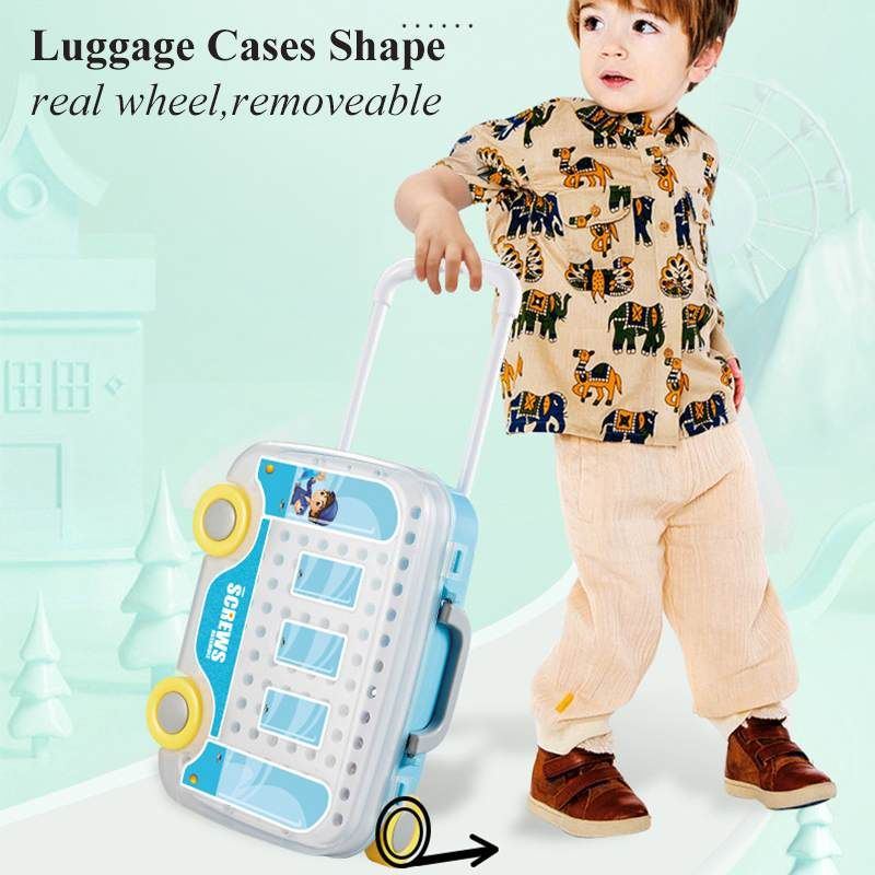 Kids Electric Drill Toys DIY Educational Puzzle