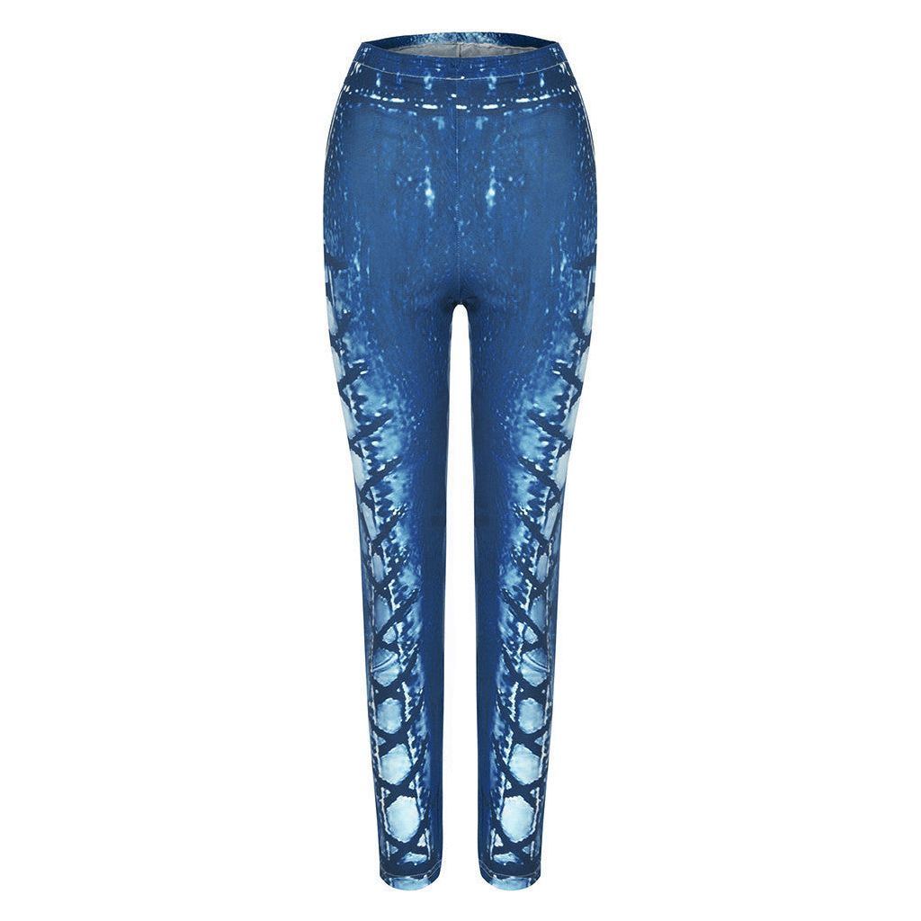 Digital print yoga pants - Jointcorp