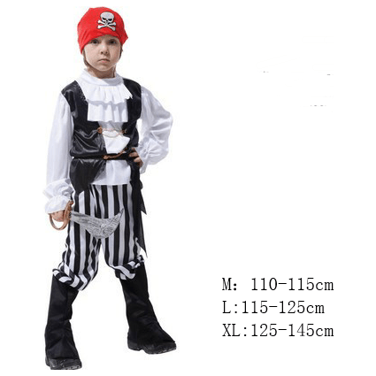 Halloween children's pirate costume