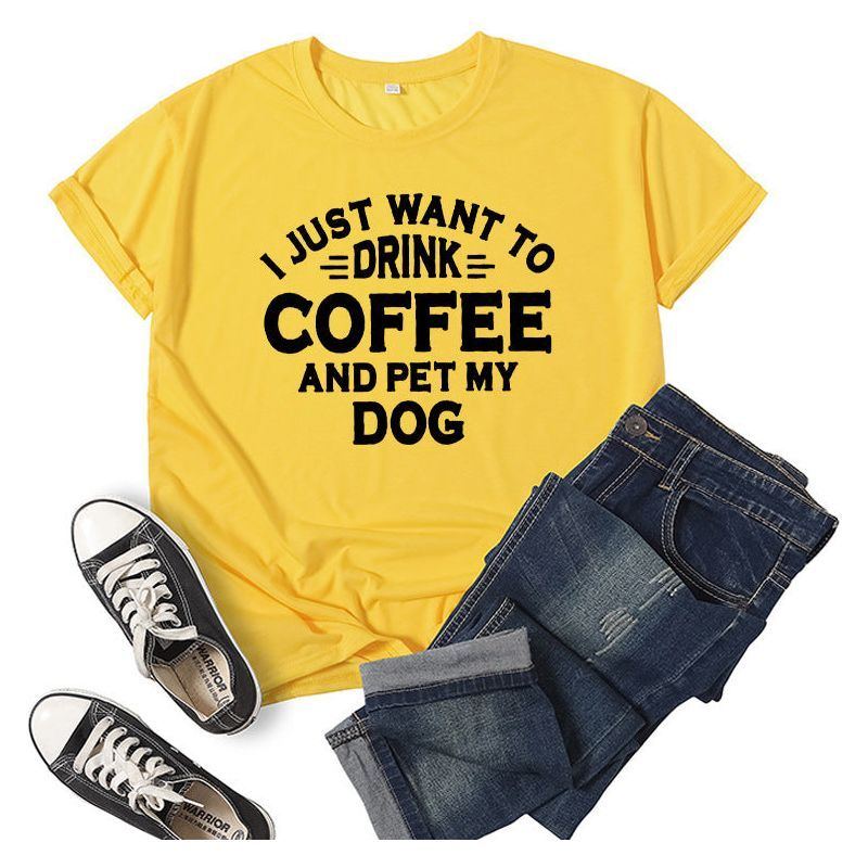 Printed Short Sleeve Round Neck T-shirt