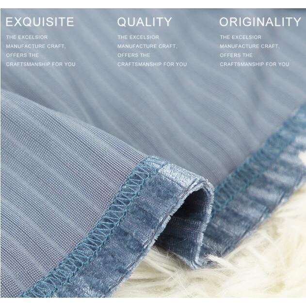 Striped Gold Diamond Velvet Long-Sleeved Pajamas Suit Women - Jointcorp