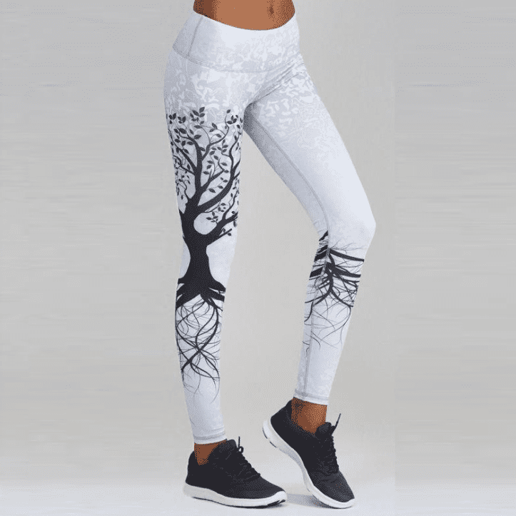 Women's Sports Yoga Pants Print Leggings - Jointcorp