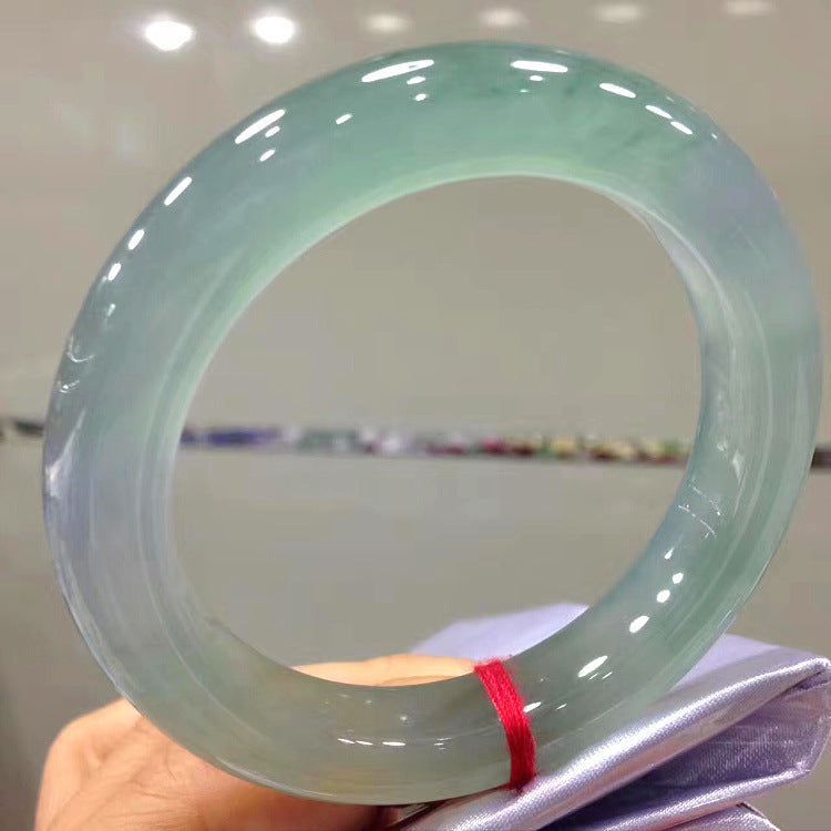 Women's Fashion Permeable Round Bar Jade Bracelets - Jointcorp