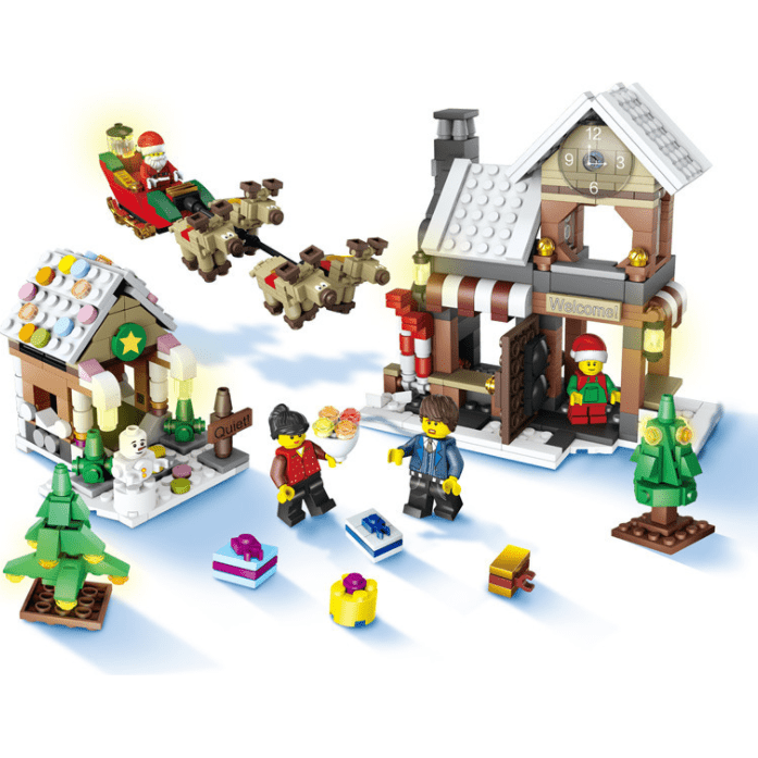 Christmas Scene Building Block