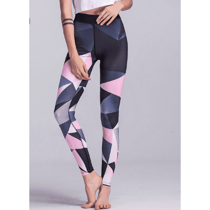 Sport Trousers Sport Pants Women Elastic Printed Yoga Pants Yoga Leggings Running Tights Sport Leggings Gym Clothes Fitness Yoga - Jointcorp