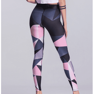 Sport Trousers Sport Pants Women Elastic Printed Yoga Pants Yoga Leggings Running Tights Sport Leggings Gym Clothes Fitness Yoga - Jointcorp
