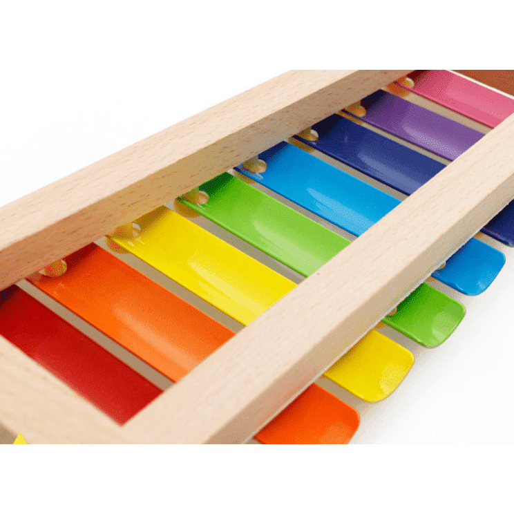 Early childhood music toys wooden music piano hand knock knock Muyinqin