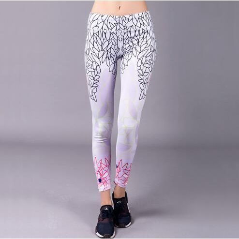 BARBOK Sports Leggings Yoga Pants Leggins Women Fitness Sportswear Gym Leggings Soft Flexible Running Exercise Workout Clothing - Jointcorp