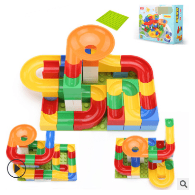 Children Large  Particles Assembled Slide Puzzle Blocks Toys 3-10 Years Old Boy Toy