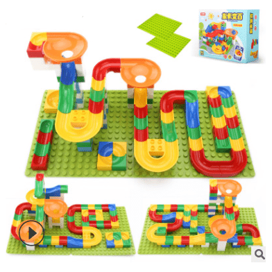 Children Large  Particles Assembled Slide Puzzle Blocks Toys 3-10 Years Old Boy Toy