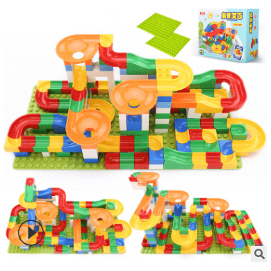 Children Large  Particles Assembled Slide Puzzle Blocks Toys 3-10 Years Old Boy Toy