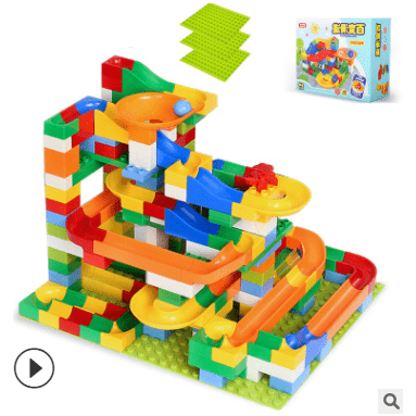 Children Large  Particles Assembled Slide Puzzle Blocks Toys 3-10 Years Old Boy Toy