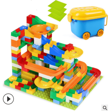 Children Large  Particles Assembled Slide Puzzle Blocks Toys 3-10 Years Old Boy Toy