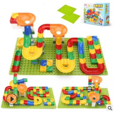 Children Large  Particles Assembled Slide Puzzle Blocks Toys 3-10 Years Old Boy Toy