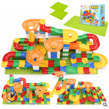 Children Large  Particles Assembled Slide Puzzle Blocks Toys 3-10 Years Old Boy Toy