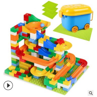 Children Large  Particles Assembled Slide Puzzle Blocks Toys 3-10 Years Old Boy Toy