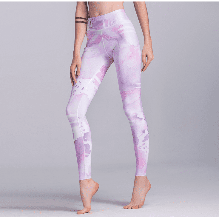 Hot ink printing sports leggings fashion tight yoga pants stretch fitness - Jointcorp