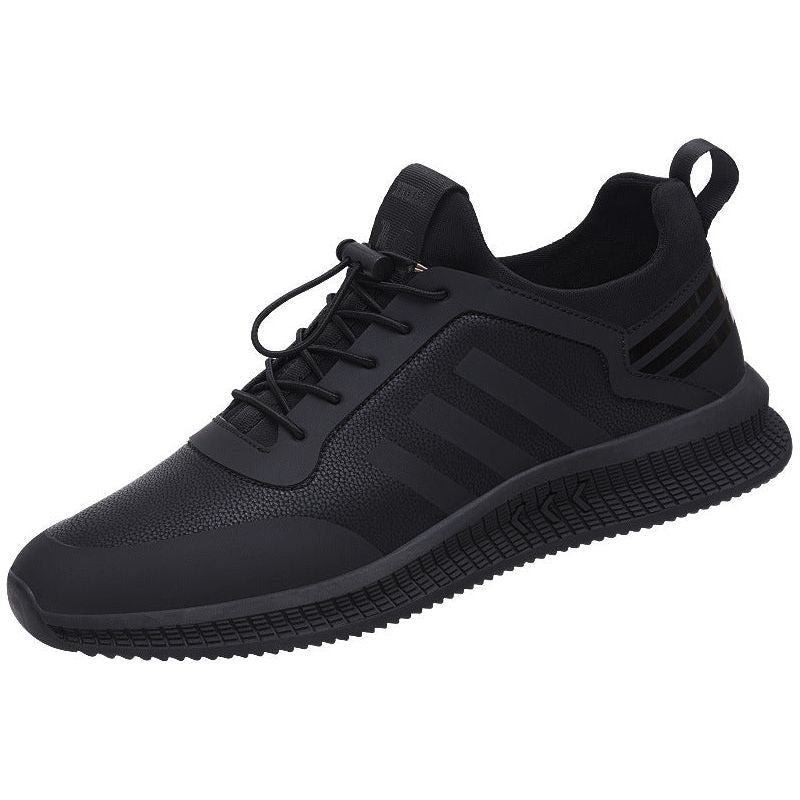 Black Men's Casual Sports All-Match Breathable Shoes