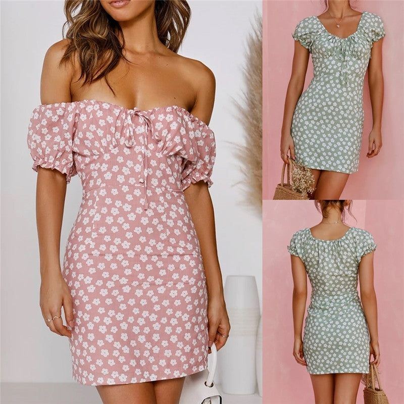 Cute Vestidos Print Ladies bodycon Boho Women Dresses Party - Jointcorp