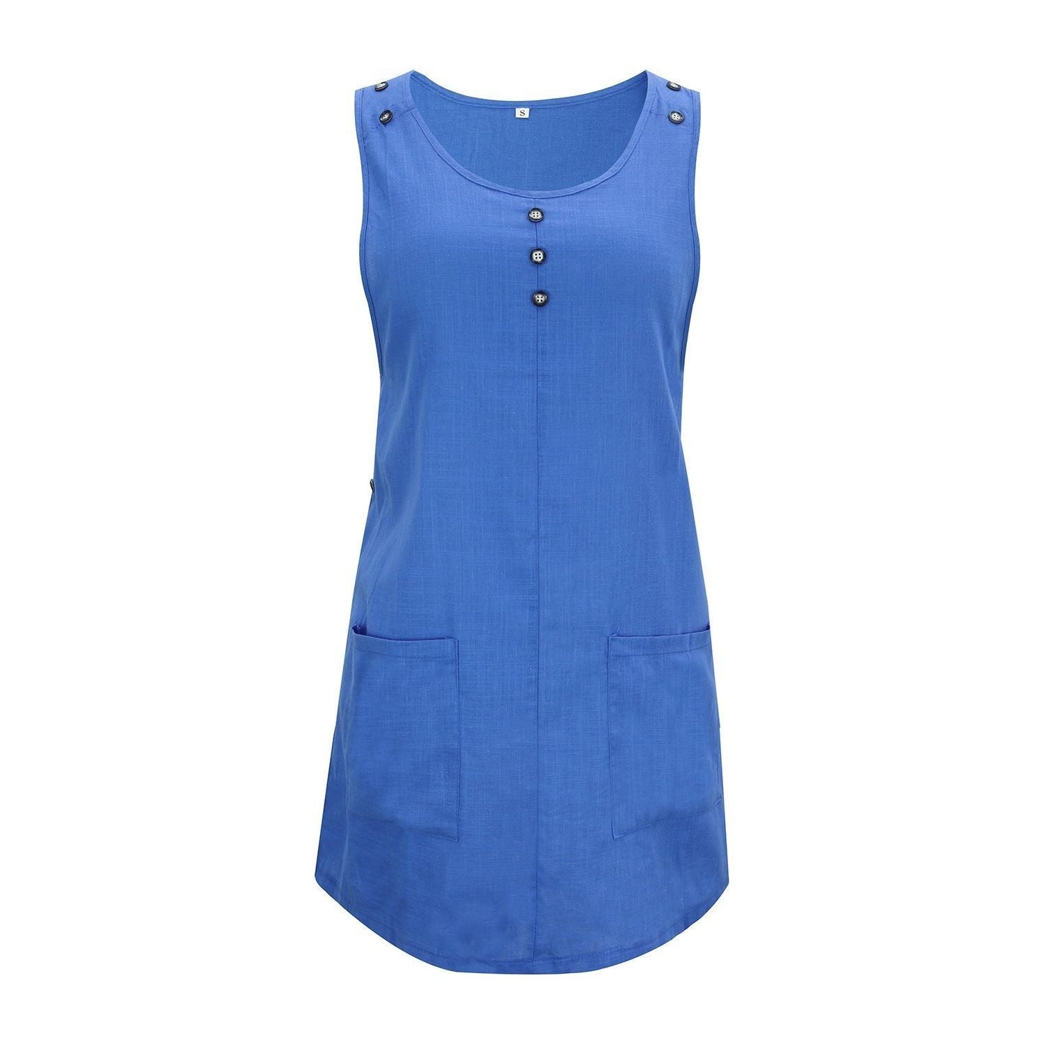 Women'S Cross-Border Sleeveless Vest Women Wear Slim Sleeveless Casual Dresses - Jointcorp