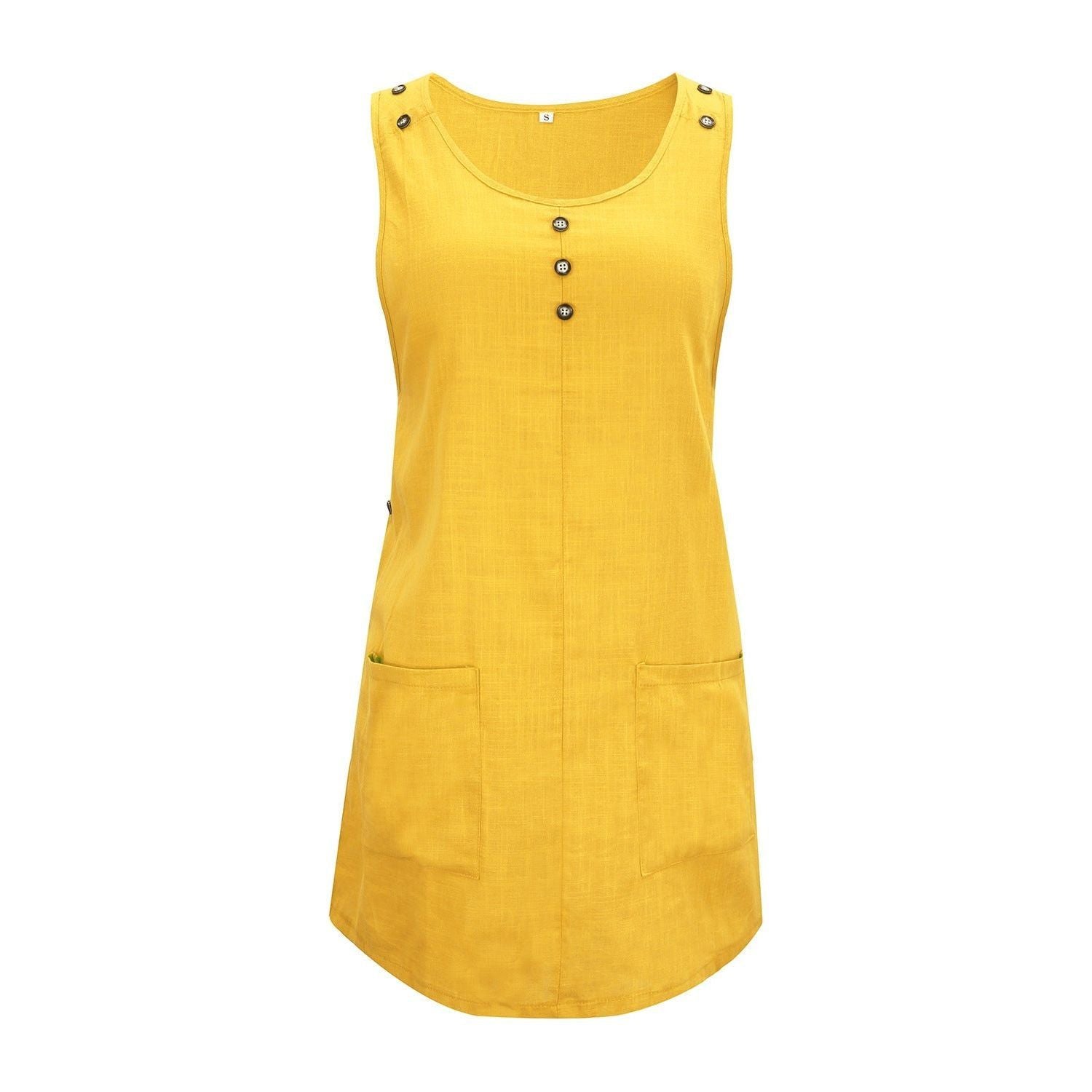 Women'S Cross-Border Sleeveless Vest Women Wear Slim Sleeveless Casual Dresses - Jointcorp