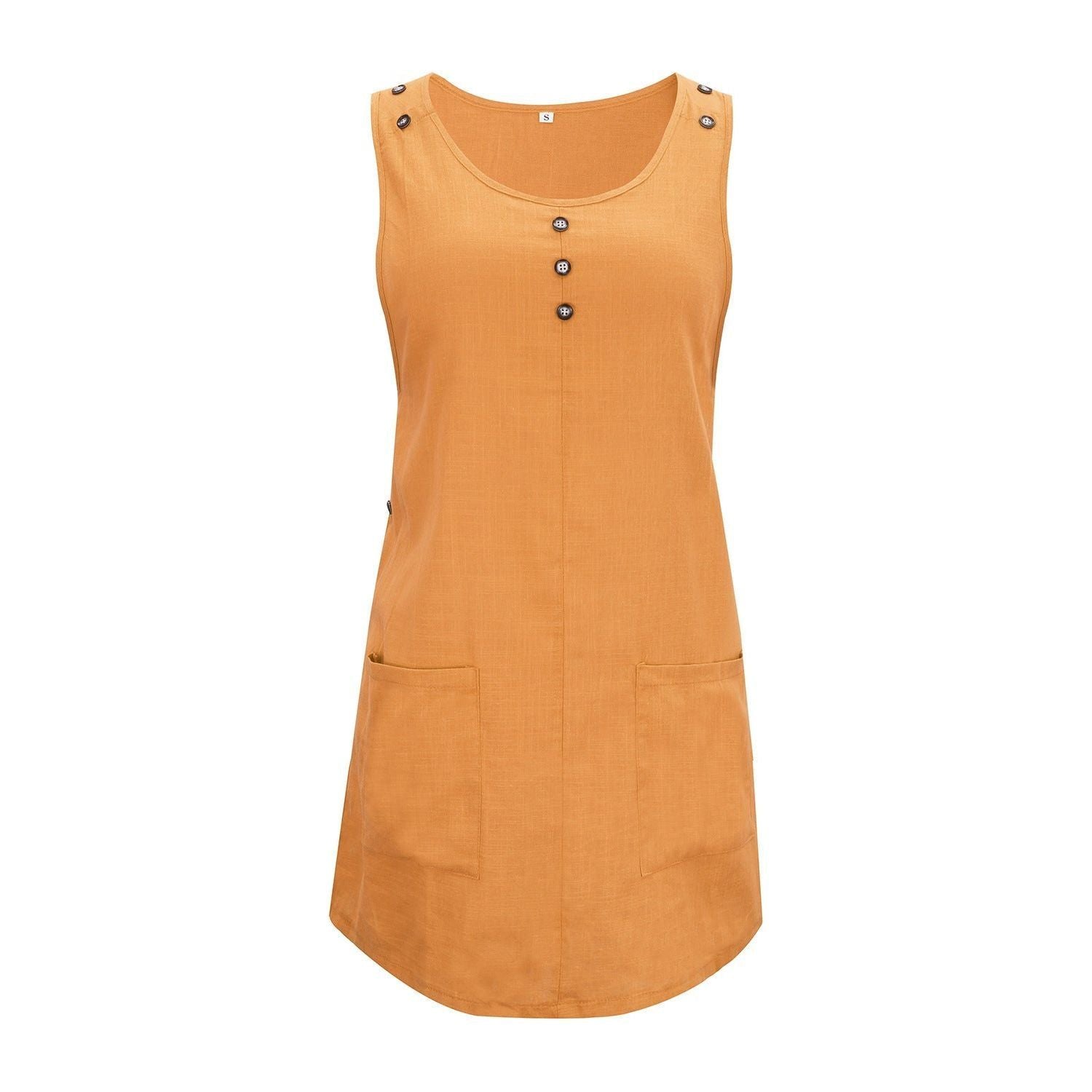 Women'S Cross-Border Sleeveless Vest Women Wear Slim Sleeveless Casual Dresses - Jointcorp