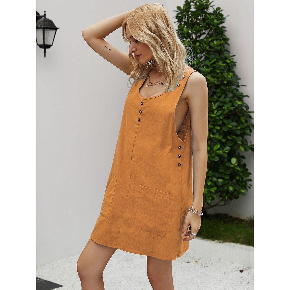 Women'S Cross-Border Sleeveless Vest Women Wear Slim Sleeveless Casual Dresses - Jointcorp