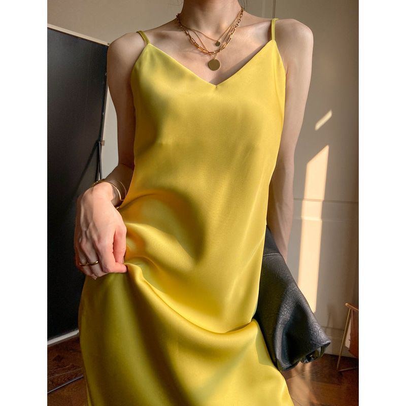 Vintage Imitation Acetate Satin Waistcoat Skirt For Girls With Small Silk Dresses - Jointcorp