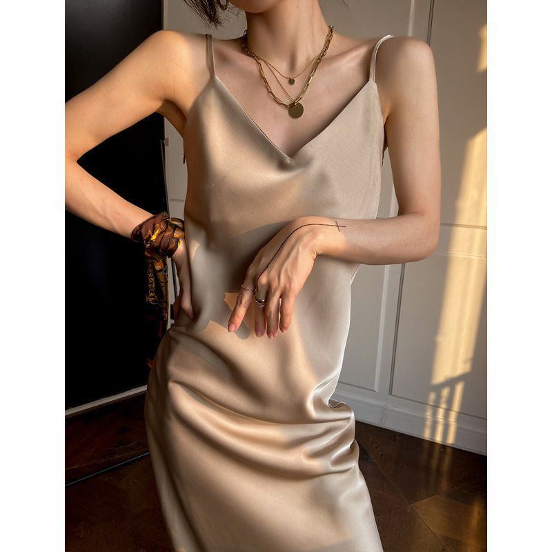 Vintage Imitation Acetate Satin Waistcoat Skirt For Girls With Small Silk Dresses - Jointcorp