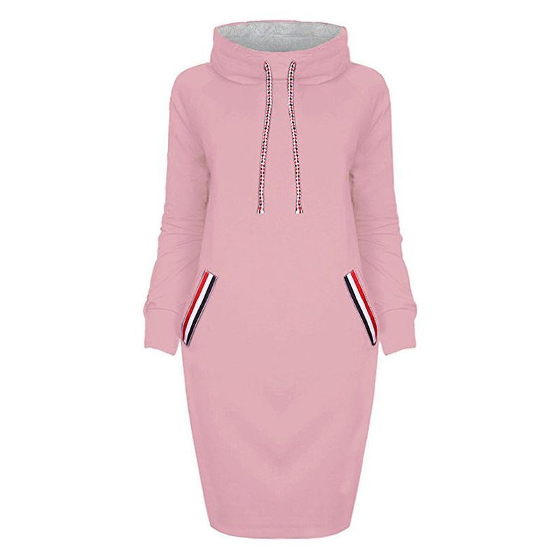 Ladies Winter Hooded Dresses Women Dress - Jointcorp