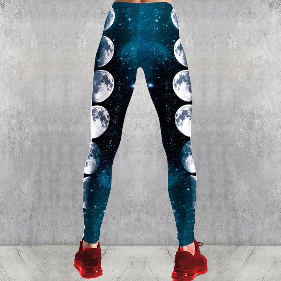 Star Moon Fitness Leggings Sports Yoga Pants - Jointcorp