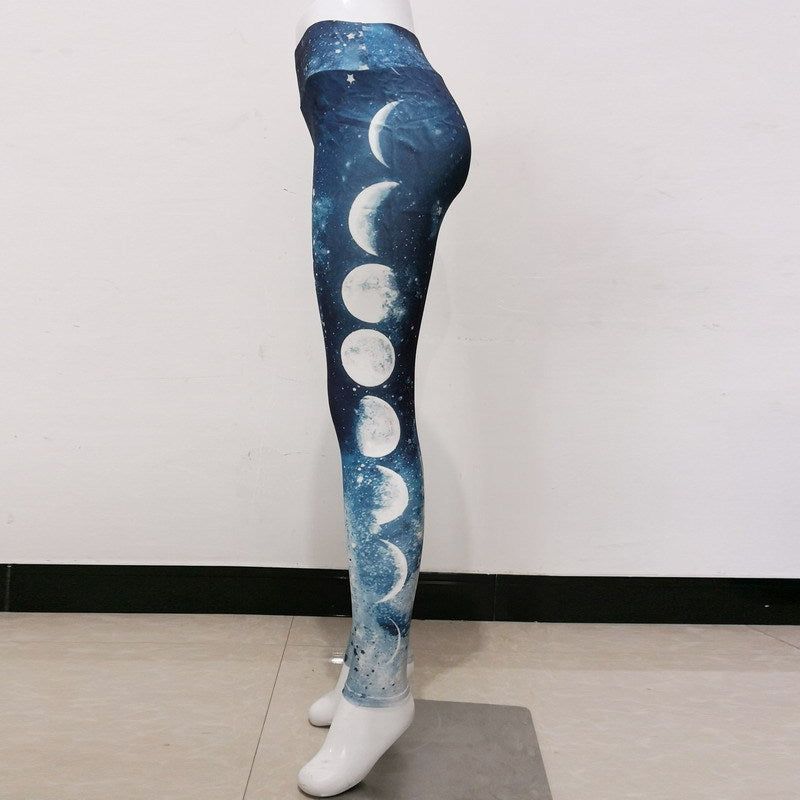 Star Moon Fitness Leggings Sports Yoga Pants - Jointcorp