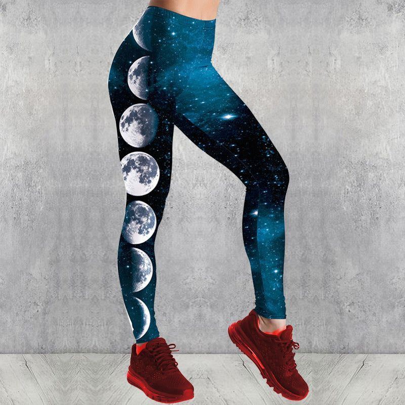 Star Moon Fitness Leggings Sports Yoga Pants - Jointcorp