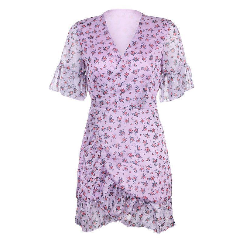 WoMeN Dress SuMMer BoHo PriNT Sexy V Neck Dresses LaDies - Jointcorp