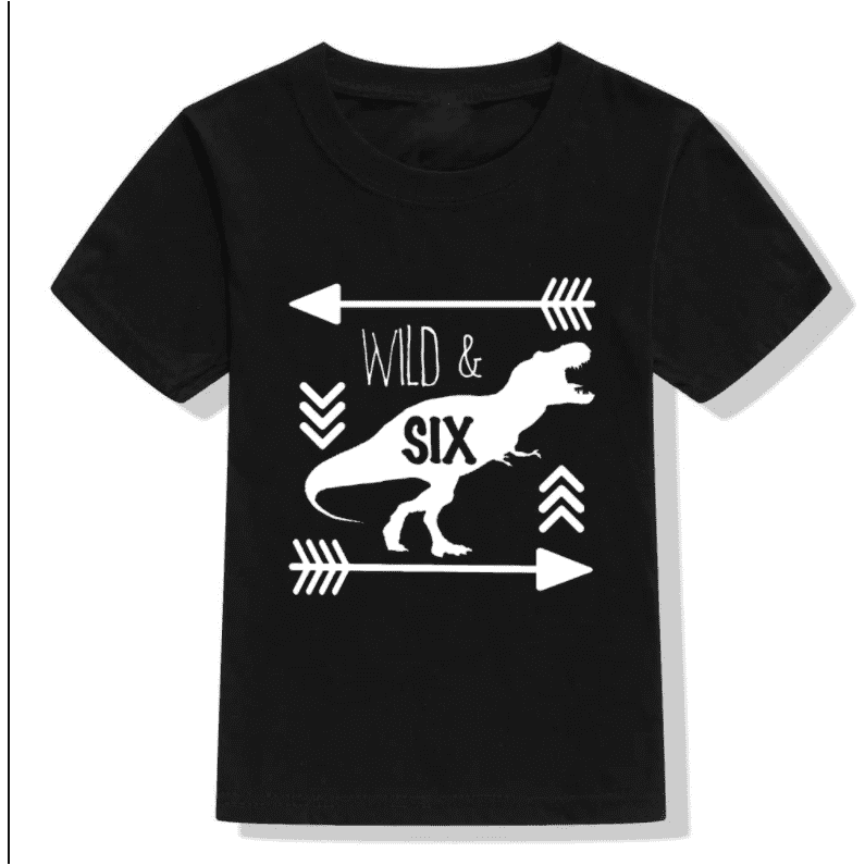 Children's Round Neck Short Sleeve