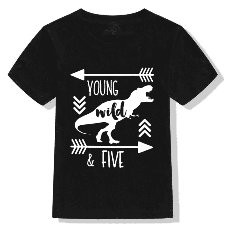 Children's Round Neck Short Sleeve